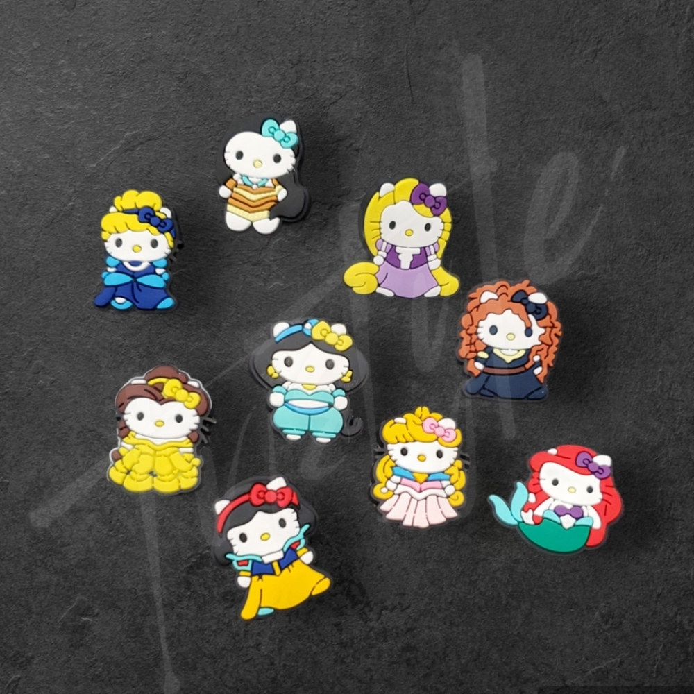 Hello Kitty Princess Shoe Charms